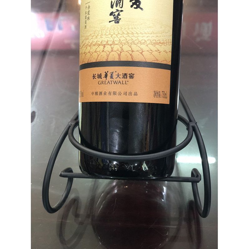 Nordic Modern Simple Living Room Wine Rack Ornaments Home Decorations Wine Rack Creative Iron Wine Cabinet Decoration