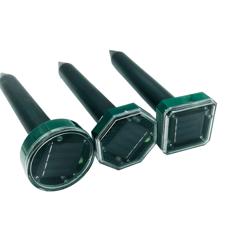Solar Round Mouse Repeller, Outdoor Ultrasonic Snake Repeller, Orchard Bird Repeller, Insect Repeller, Animal Repeller