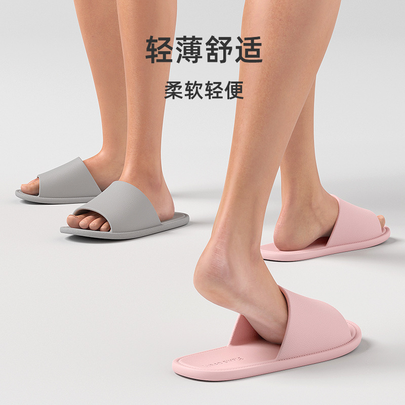 Factory direct supply hotel bathroom bath couple slippers for men and women home indoor eva non-slip slippers wholesale