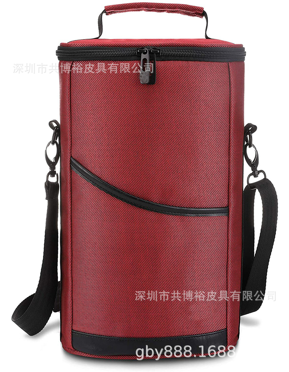 Индивидуальные термо-сумки из полиэстера, 2 упаковки, для красного вина, защиты фруктов, сохранения свежести, контрастного цвета