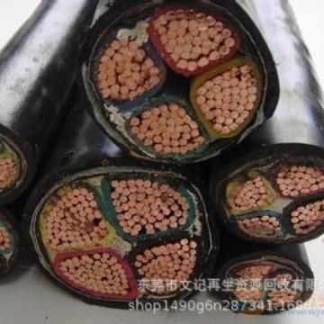 High-Price Recycling of Cables in Beijing, North China. Factory Units Recycle Waste Cable Materials. Cash Settlement