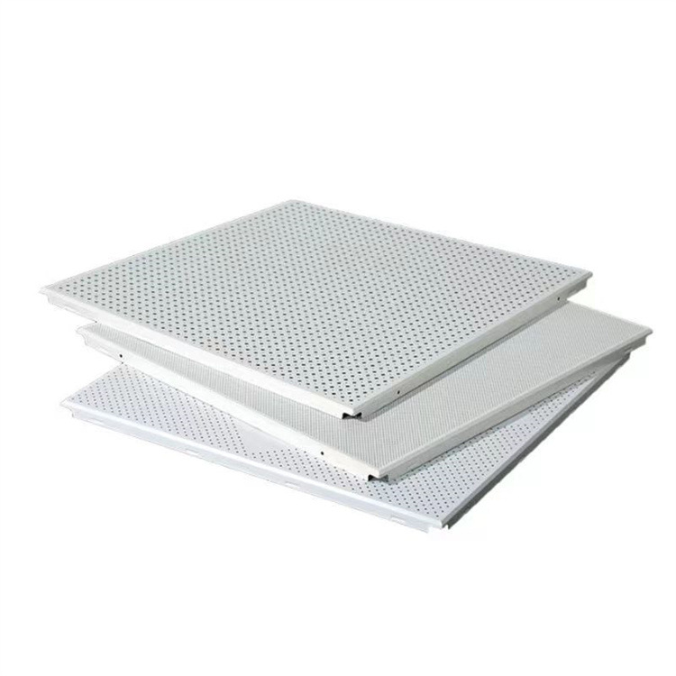 Integrated Ceiling Aluminum Gusset Plate 600X600 Full Set of Ceiling Punching Aluminum Ceiling Office Kitchen Ceiling Decoration