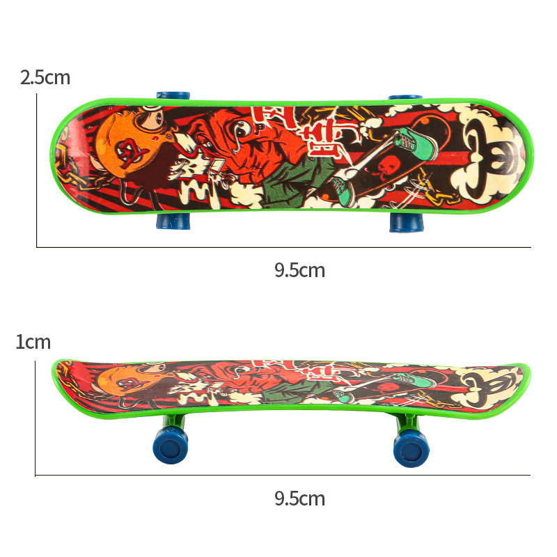 Factory direct supply children's educational stall toys hot creative fingertip sports mini finger skateboard wholesale