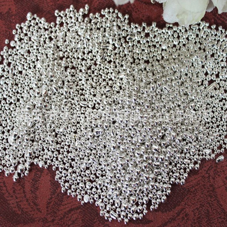 9999 Silver Beads Wholesale Factory Direct Sales Silver Material Silver Capsules Sterling Silver Raw Materials Handmade Jewelry DIY Silver Raw Materials