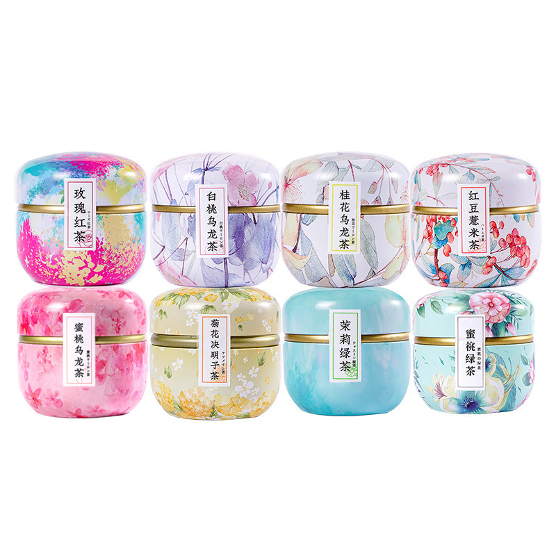 [Pengzhou Factory] Teacher's Day Flower Tea Apple Iron Canned Flower Tea Souvenir Peach Oolong Tea Gift Fruit Tea