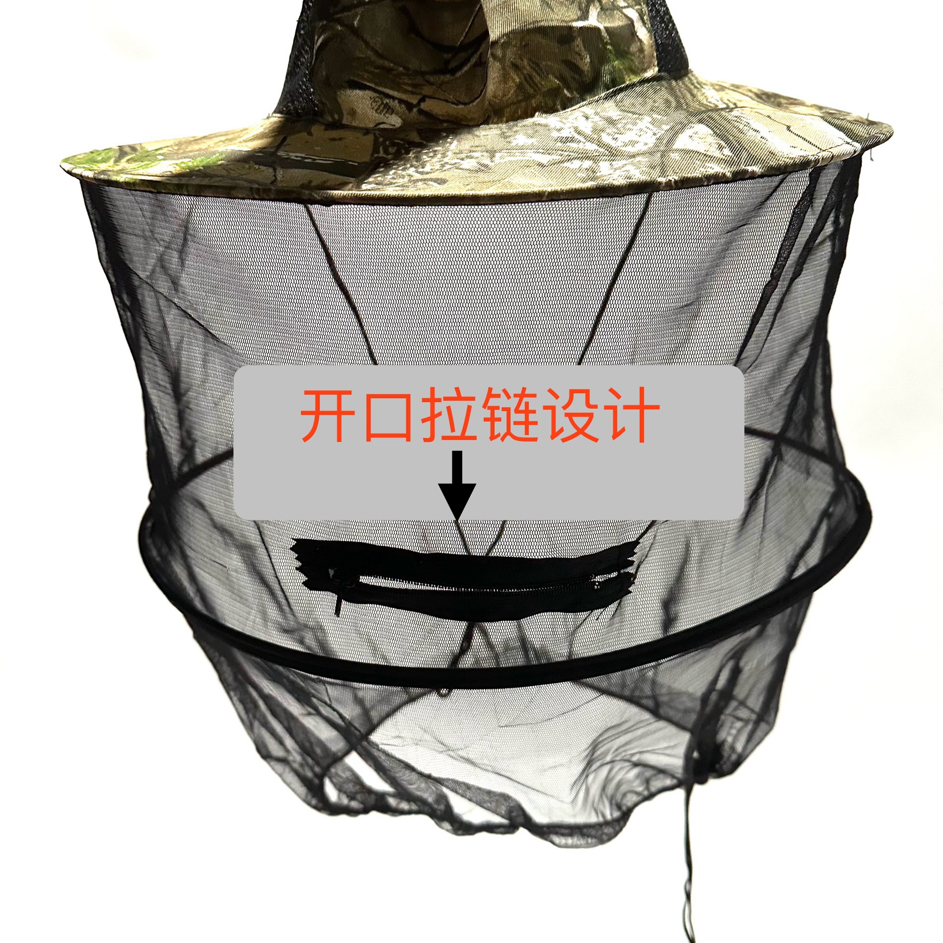 Wholesale Fishing Anti-mosquito Hat Outdoor Sun Protection Equipment Beekeeper Mask Anti-bee Hood Night Fishing Anti-insect Hat