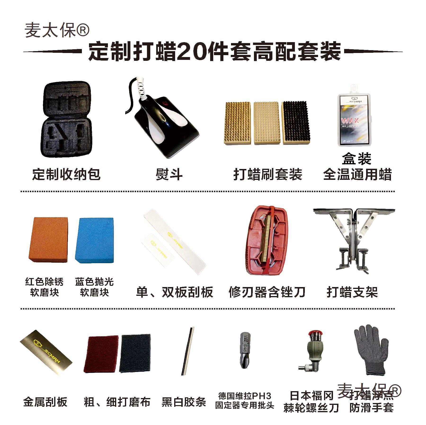 Набор для обслуживания сноуборда, инструменты для ремонта сноуборда, набор для воскового утюга, обслуживание, открытие кромок, ремонт дна, Metabo