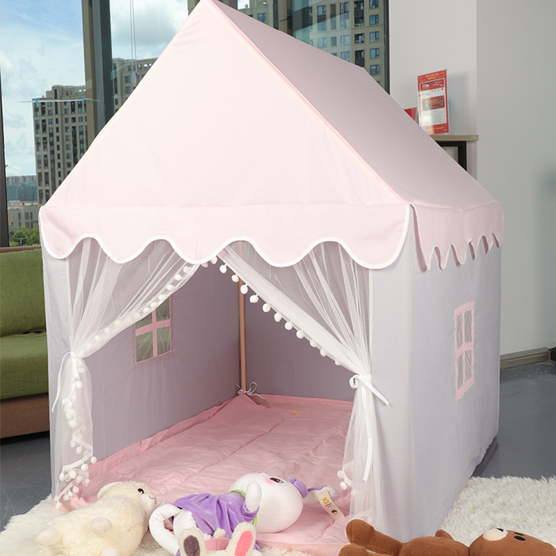 Tent Manufacturer Wholesale Small House Children's Tent Princess Oversized Game House Cotton Indoor Play House Toy House