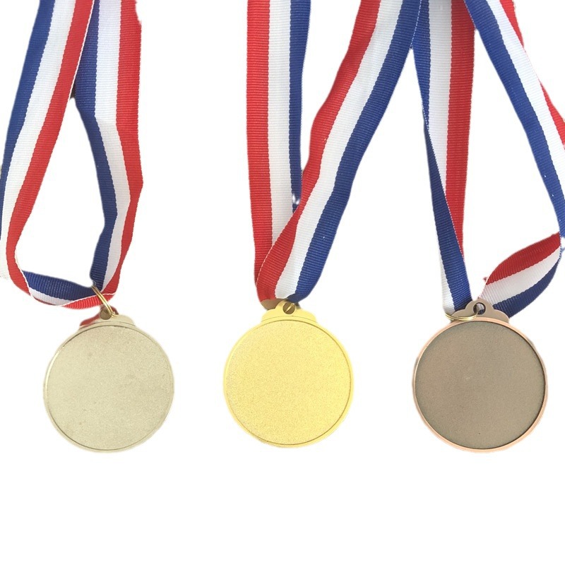 Spot Trophy Digital Medal 123 Production Amazon Export Metal Spot 123 Medal Zinc Alloy Medal