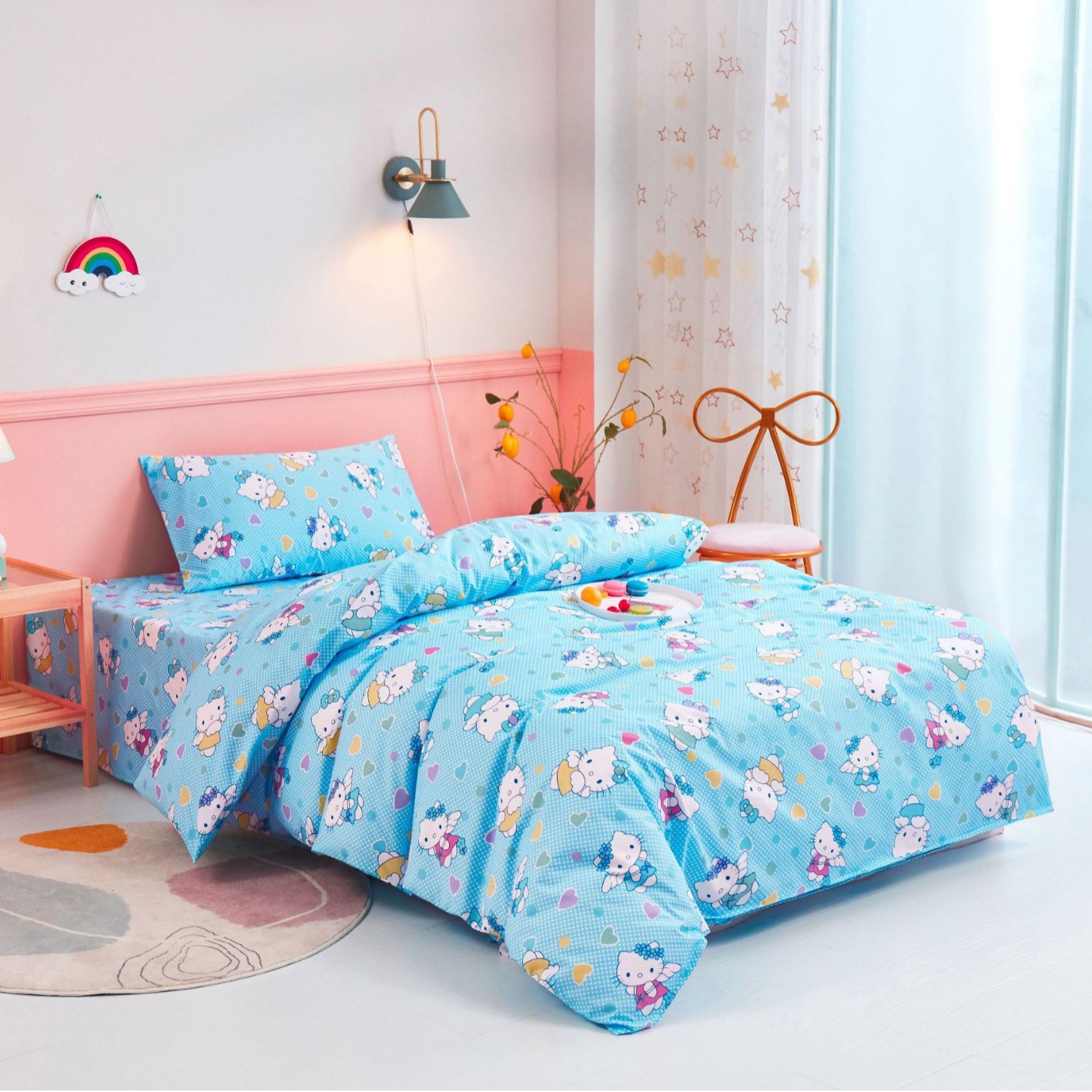 Hospital Clinic Bed Sheet Quilt Cover Medical Bedding Three-Piece Set Ward Bedding Health Room Quilt Clothes Quilt Cover