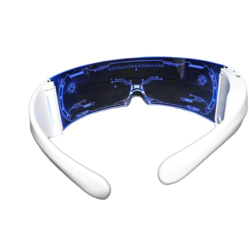 [30000 people's collection] LED technology luminous riding glasses night travel collision avoidance luminous shiny goggles cool