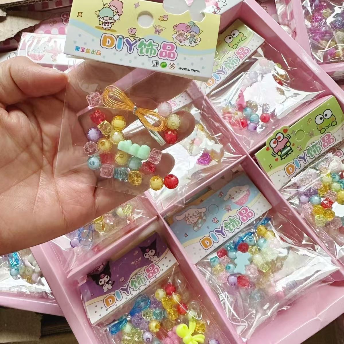 DIY украшения для детей, ручная работа, браслеты, образовательные игрушки оптом