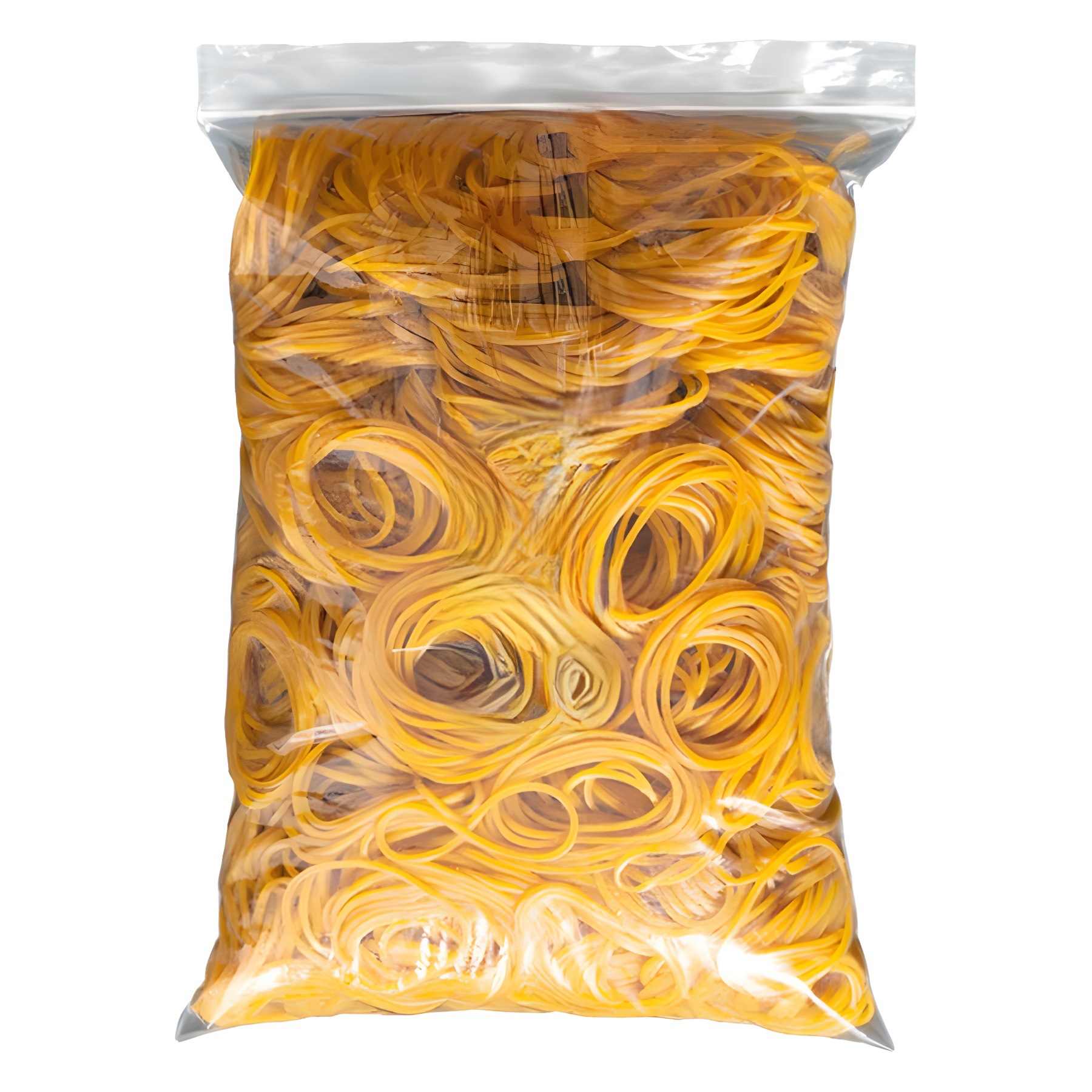 Cow Rubber Band Yellow Rubber Band High Elasticity Durable Disposable Rubber Band Office Industrial Binding with Latex Ring