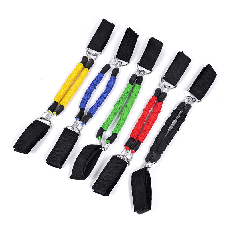 Tpe Elastic Tube Elastic Rope Chest Muscle Training Belt Tension Rope Tension Belt Complete Styles Can Be Customized and Processed According to Samples