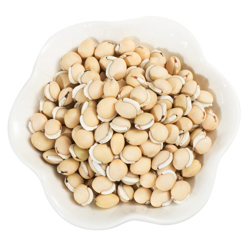 Authentic White Lentils Chinese Medicinal Materials 500g Grinding Powder Chinese Herbal Medicine New Arrival Fried White Lentils Authentic Sichuan Lentils Black Border