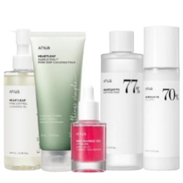 Anua Peach 70% Niacinamide Serum Essence Toner Essence 30ml Houttuynia Quercetin Facial Cleanser