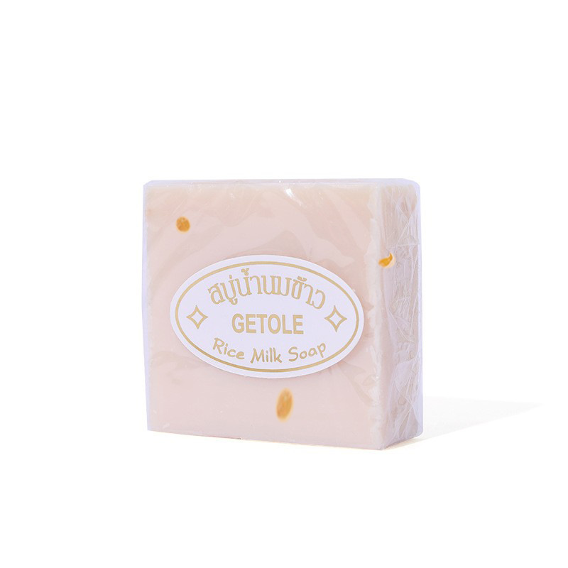 Cross-Border Foreign Trade Thai Rice Soap Spot Handmade Rice Soap Cold Process Soap Wedding Gift Souvenir Wholesale Delivery