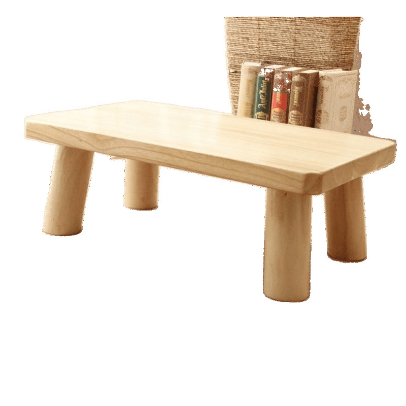 Solid Wood Small Table for Bedroom, Floor-To-Ceiling Bay Window, Small Low Table, Desk, Balcony Table, Small Coffee Table, Kang Table, Side Table, Study Table