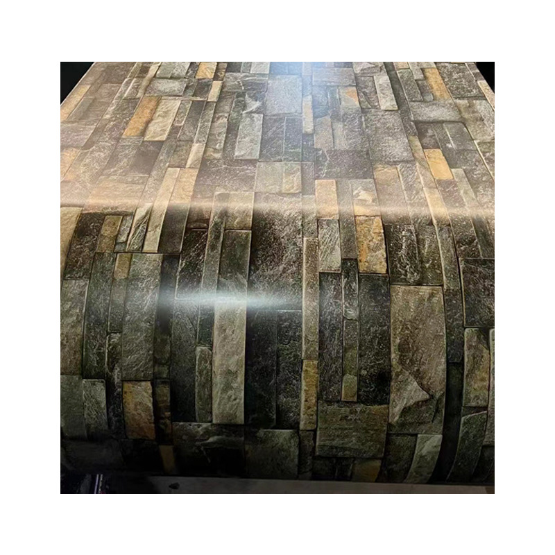 Wood Grain Colorful Coating Rolls, Decorative Pattern Colorful Multi-Specification Colorful Coating Rolls, Kaiping Laminated Colorful Coating Rolls That Can Be Divided into Strips