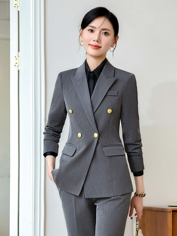 Suit Women's High-End Autumn New Business Suit 2025 Elegant Interview Formal Work Clothes Suit