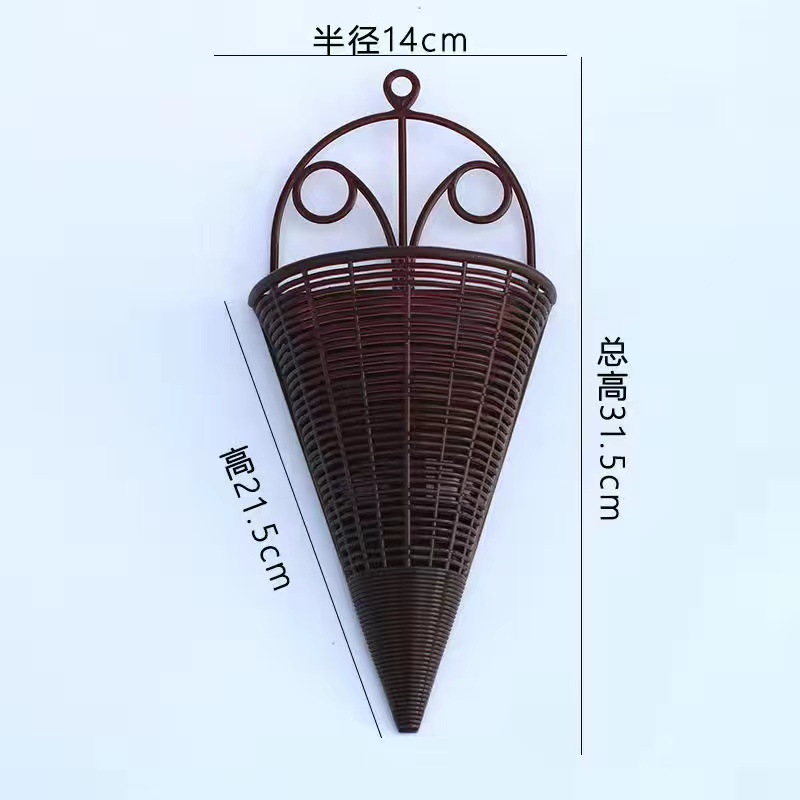 Искусственный цветок, корзина с фруктами, пластиковый искусственный цветок, декор для стен, зеленое растение, декоративный цветок для гостиной