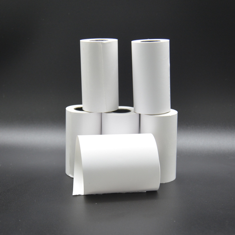 Factory meow machine p1/p2 printing paper 57*30 adhesive children's wrong sticker photo color thermal paper