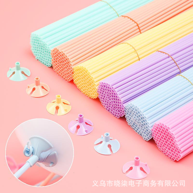 40cm balloon support Rod bold balloon Rod tomaron color balloon stick balloon Rod wedding birthday party