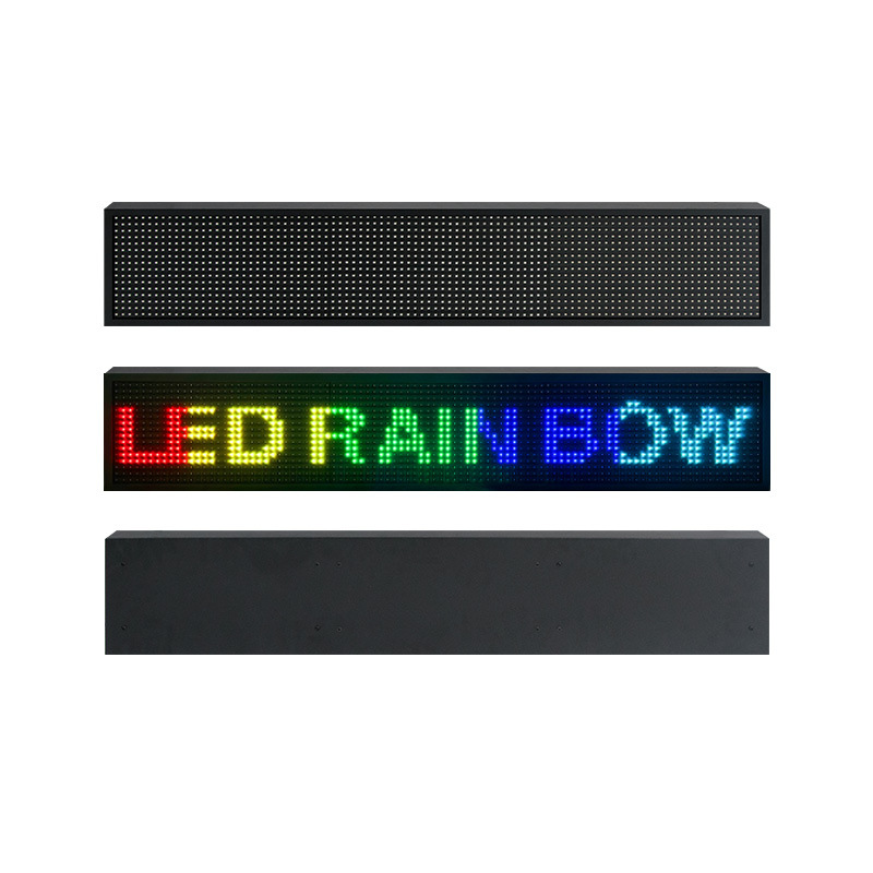 Cross-Border P10 Full Color Door Sub-Screen Led Advertising Screen Amazon Door Sub-Screen Led Screen Led Outdoor Display