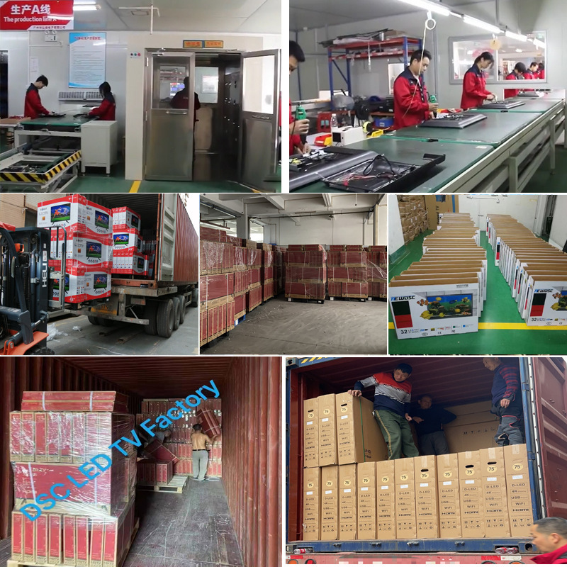 Export Wholesale Customization 22 to 65inch Network Smart Lcd 12V Tv Wholesale Export Tv