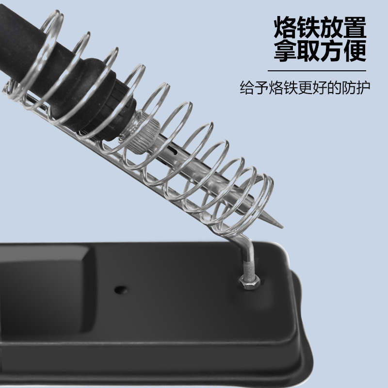Stainless steel soldering iron rack wholesale multi-functional Luo iron rack soldering stand high temperature resistant soldering iron bracket anti-scalding soldering tin rack
