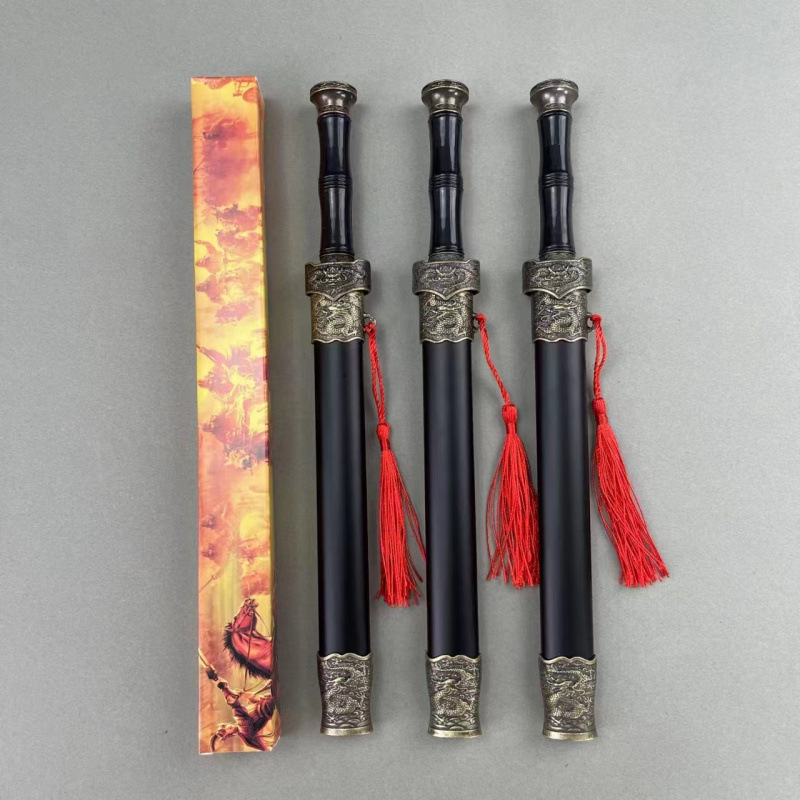 Metal Sword Model Double Insert Sword 2713 Sword Han Sword Qinwang Sword Weapon Metal Crafts Ornaments Unedged