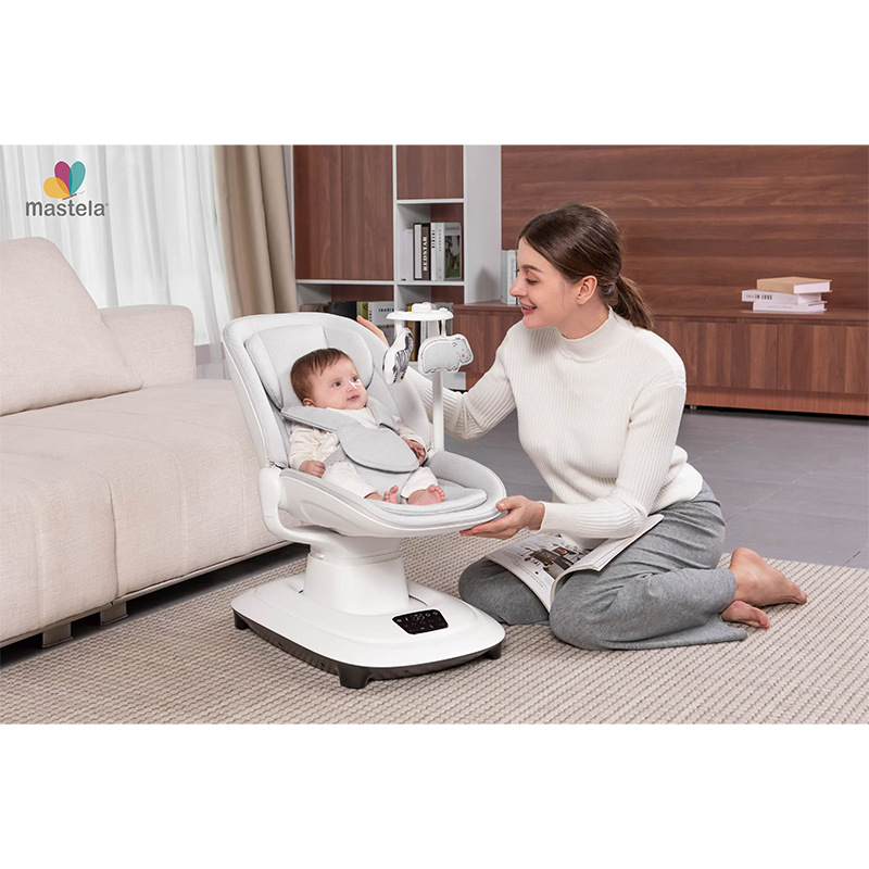 Электрическая качалка для младенцев, колыбель для убаюкивания