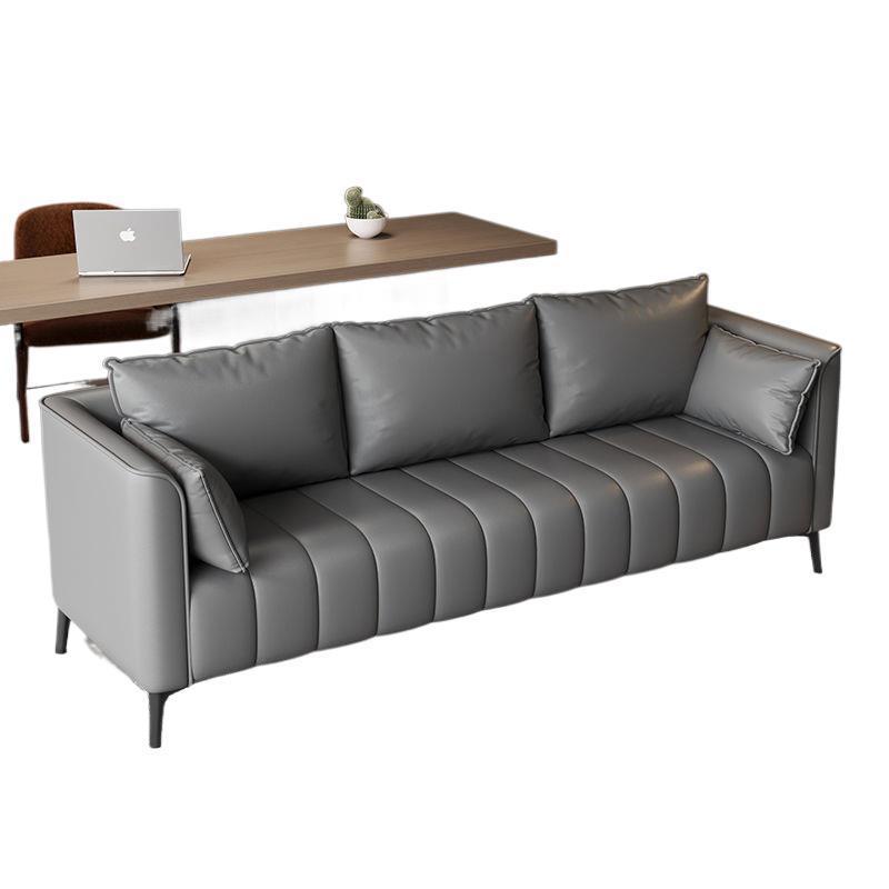 Light Luxury Small Apartment Sofa Bedroom Office Reception Area Small Sofa Living Room Simple Double Three-Person Rental Room