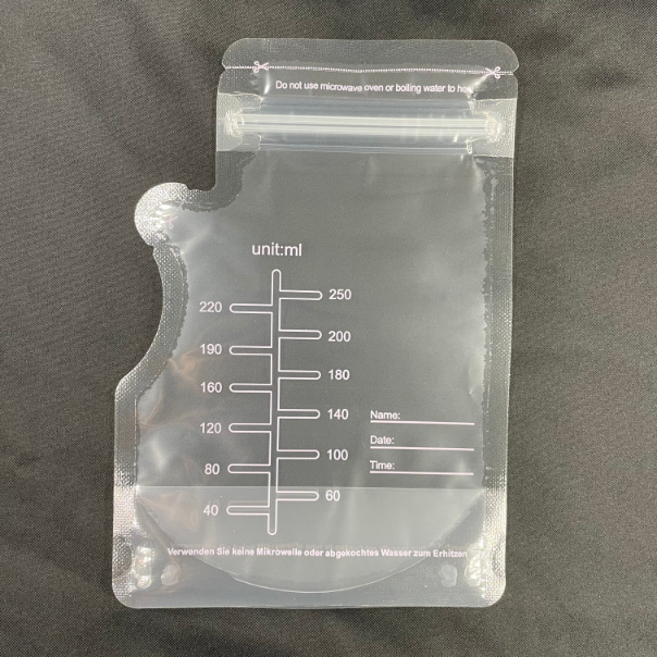 Manufacturer's Ready Stock Amazon 250ml Breast Milk Bag 30 Pieces Transparent Bag