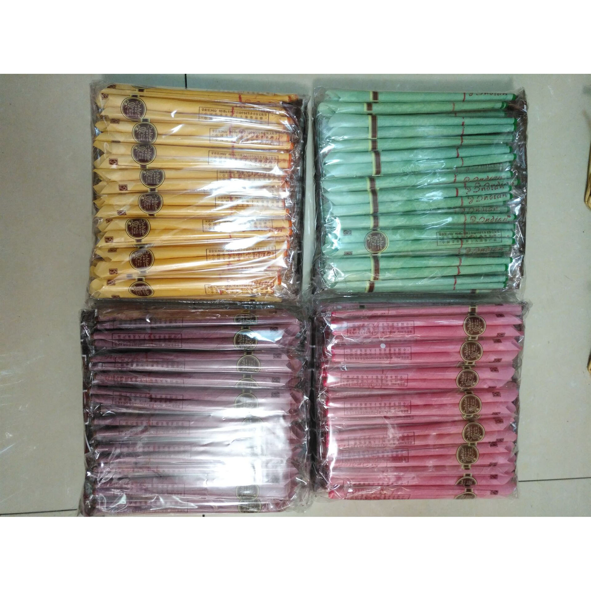 Ароматическая свеча для ушей индийская с пробкой 8 цветов 8 ароматов