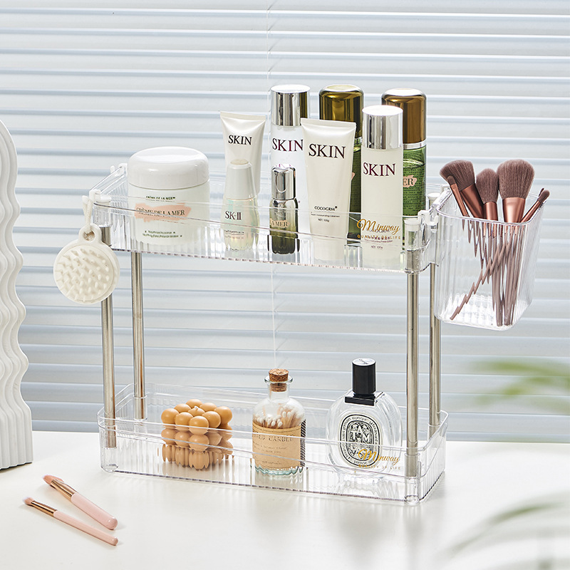 Kitchen Rack Countertop Toilet Bathroom Multi-layer Storage Rack Living Room Bedroom Snacks Sundries Organize Storage Box