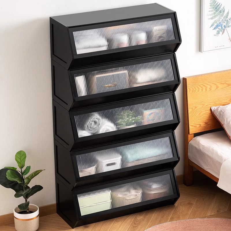 Floor Storage Rack Multi-layer Storage Rack for Sundries Layered Rack Snack Rack Household Bedroom Living Room Storage Rack