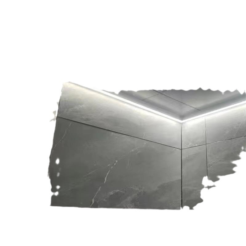 Wall Washing Edge Strip Honeycomb Large Panel Luminous Corner Line Small Square Tube Inner Luminous Ceiling Washing Aluminum Gusset Edge Line Black