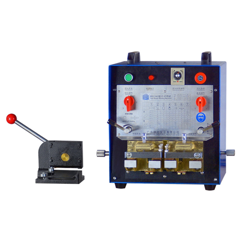 Полуавтоматическая машина для стыковой сварки ленточных пил Bss 040, прямая продажа с завода