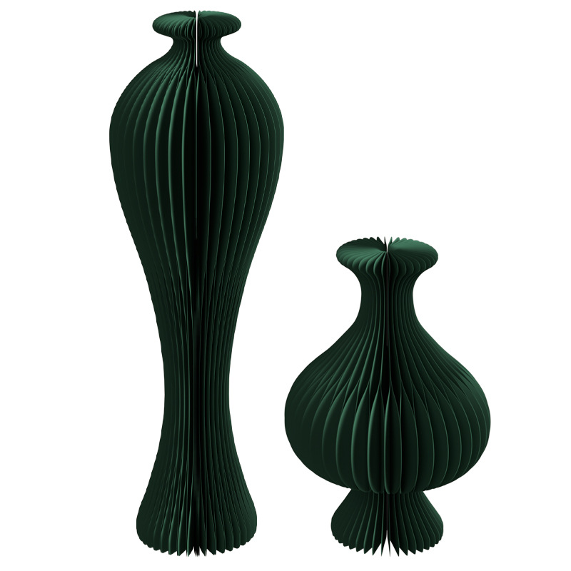 Eighteen paper creative vase ornaments flower several living room flower arrangement flower art personality home Nordic bedroom decoration