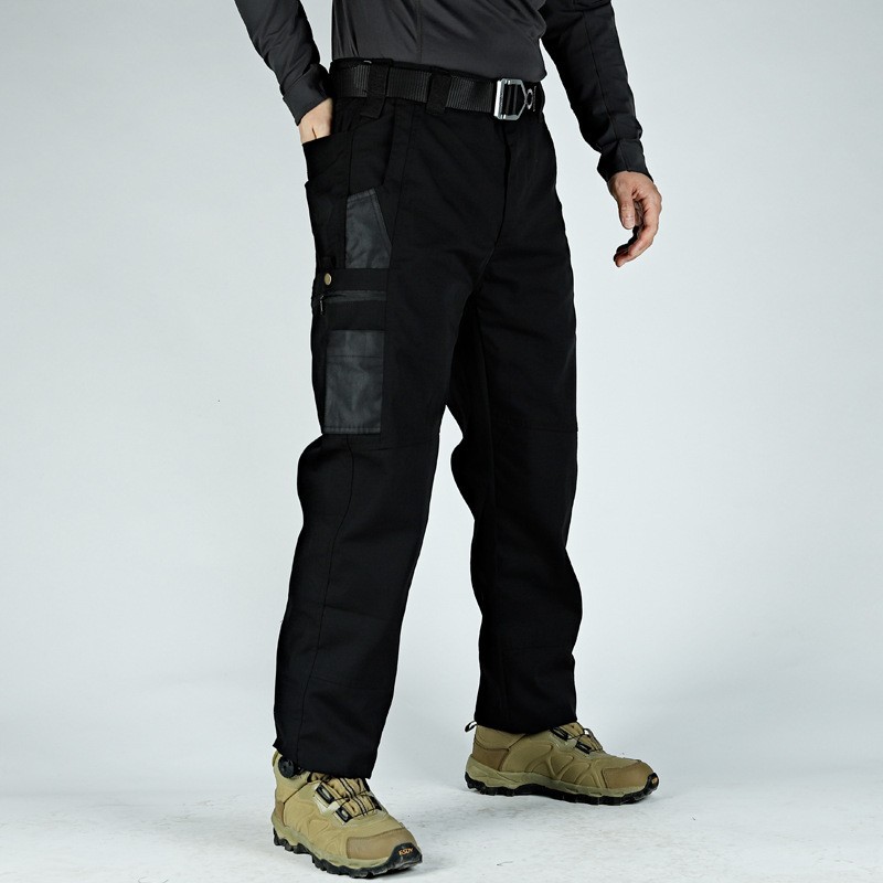 Cross-border hot sale invaders tactical pants men's wear-resistant training multi-pocket mountaineering outdoor multi-pocket pants