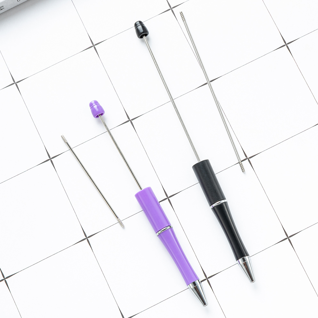 DIY Beaded Pen Special Long Stainless Steel Rod in stock Quick-hair Personalized Cross-border Beaded Pen Beaded Replacement Wire