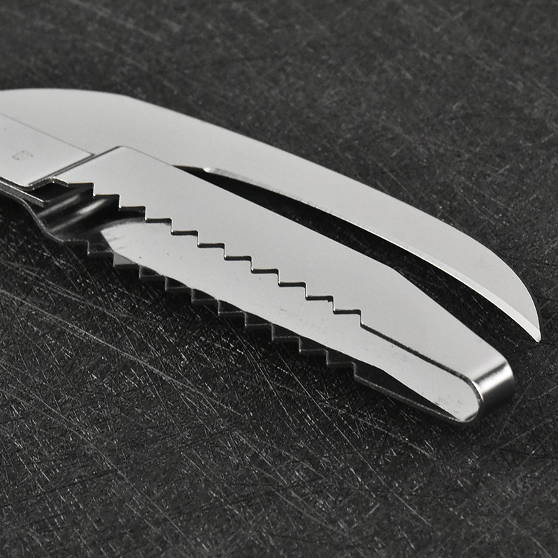 Stainless steel fish belly knife fish scale Planer open fish belly knife fish scale scraper fish scale removal tool kitchen slaughter fish knife