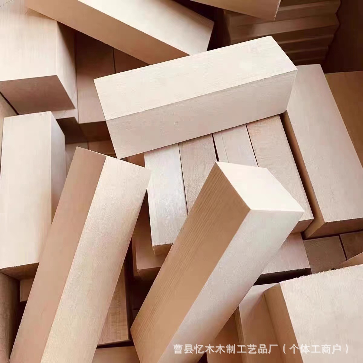 Basswood Blocks and Strips DIY Materials Solid Wood Boards Carving Blocks Wooden Logs Educational Toys Eco-Friendly
