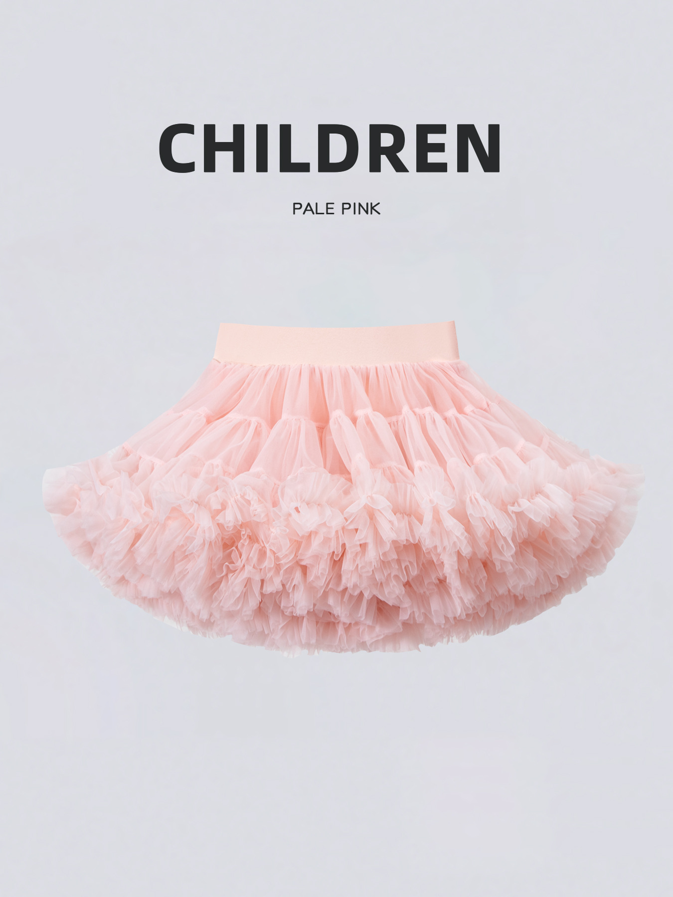 Princess Dress for Girls, Tutu Skirt, Class a Children's Half Skirt, Super Puffy Cake Skirt, Mesh Puffy Skirt, Girl's Skirt for Summer