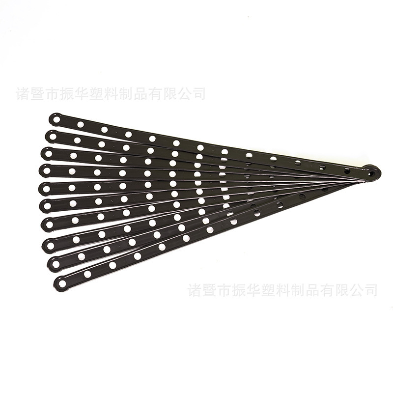 Connecting Strip Clothing Store suit Hanger Porous Plastic Clothing Store Props Accessories Trouser Rack Display Leather Strip