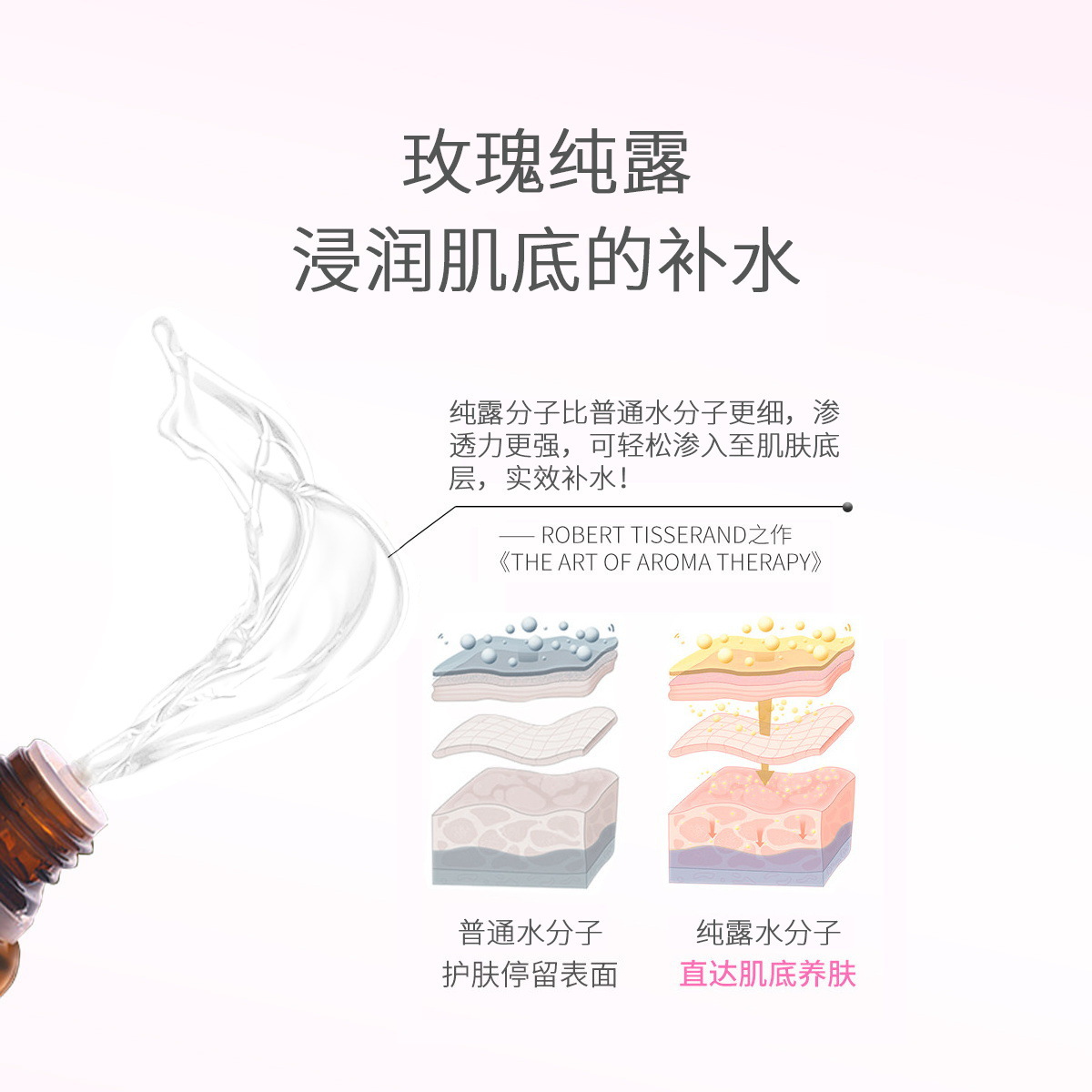 Bonwei Flower Water Hydrosol Hydrating and Moisturizing Pore-Shrinking Beauty Salon Toner Wholesale Rose Flower