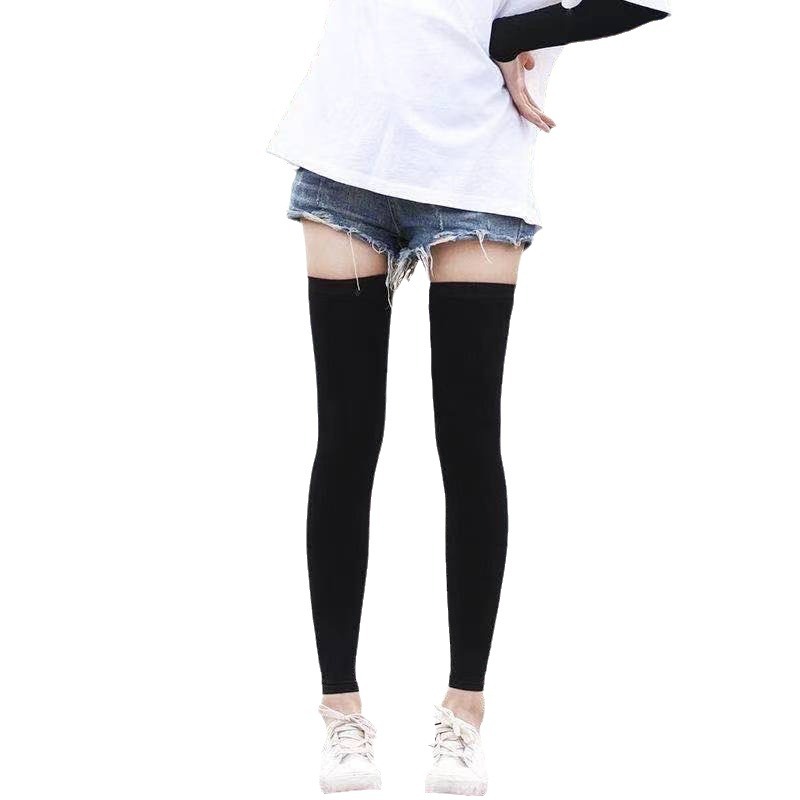 Cycling Sunscreen Leg Cover Thin Summer Ice Silk Outdoor Foot Cover Men's and Women's Sports Basketball Football Running Knee Cover Legs