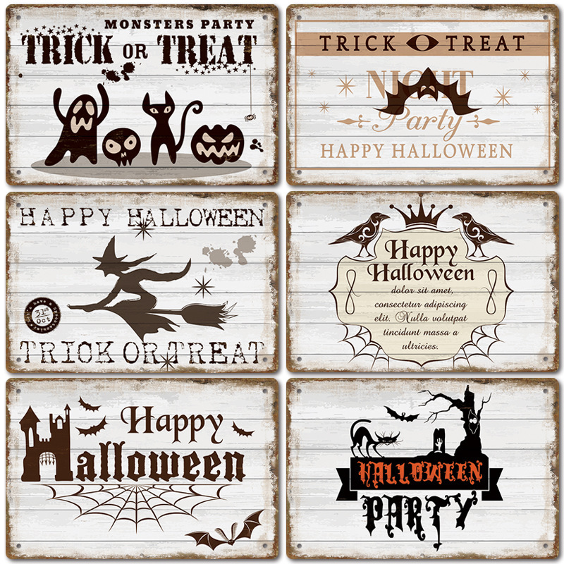 Jit generation generation labeling retro American home aluminum plate painting tin painting bar wall frameless decoration