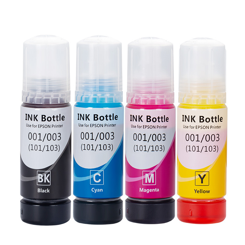 Wholesale Compatible Epson Printer Ink 003 Export 101 103 001 Southeast Asia, Hong Kong, Australia and Taiwan Africa